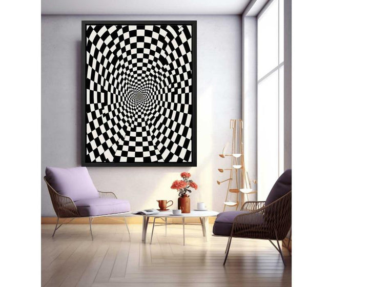 Modern Illusion Artwork Art Print