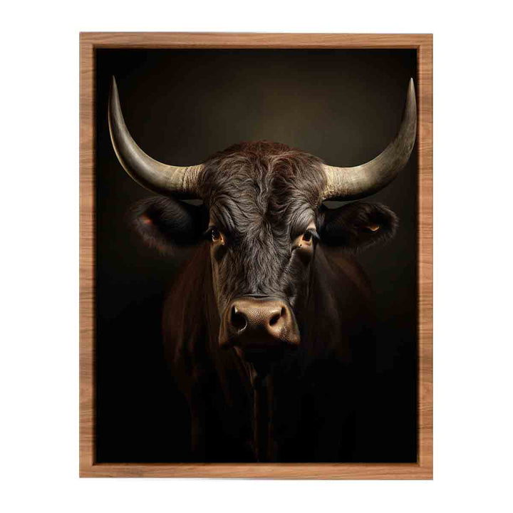 Bull Portrait  Painting