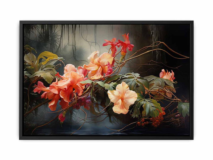 Flower Botanical Art  canvas Print