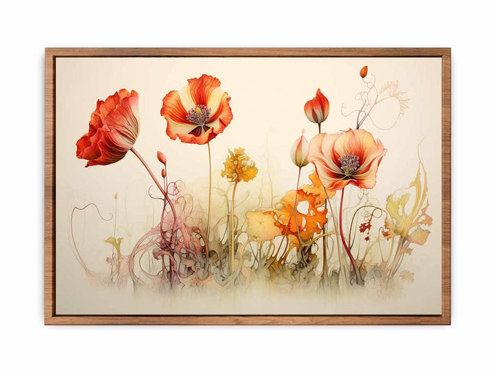 Flower Art Print  Painting