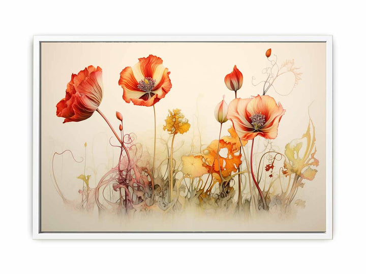 Flower Art Print  Painting