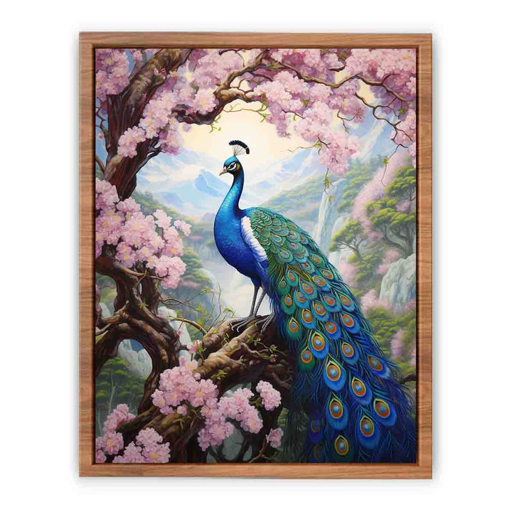 Peacock Art Print  Painting