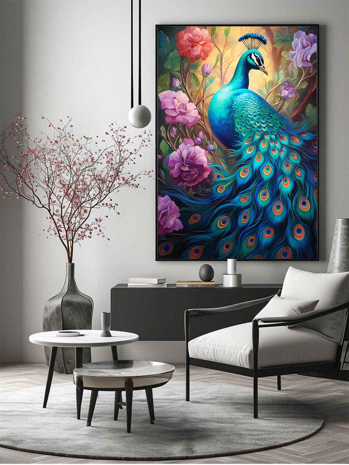 Peacock Poster Art Print