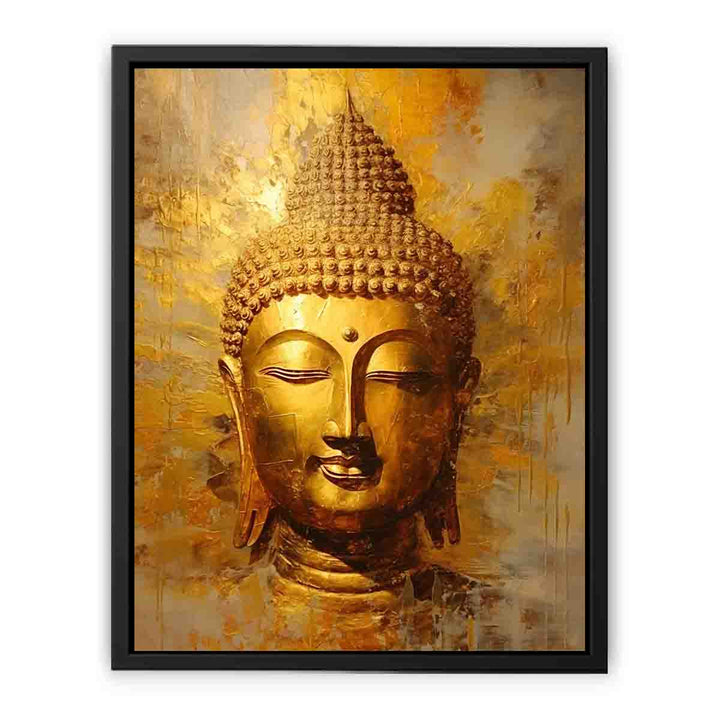 Buddha Gold Art Print  canvas Print