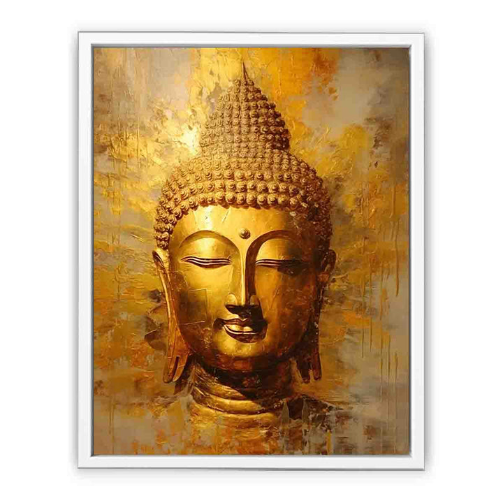 Buddha Gold Art Print  Painting