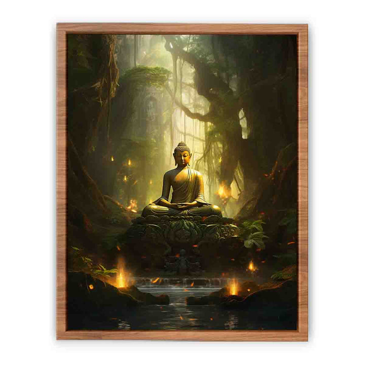 Buddha Meditation Painting 