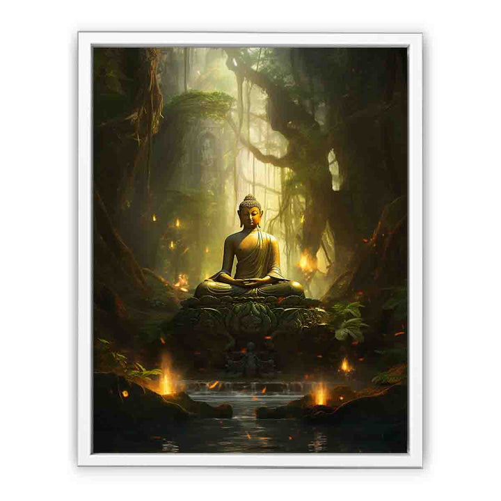 Buddha Meditation Painting 