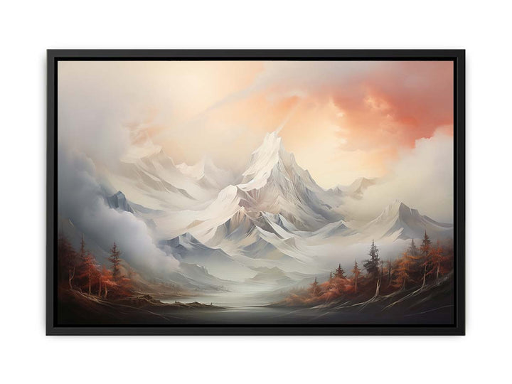 White Mountian   canvas Print