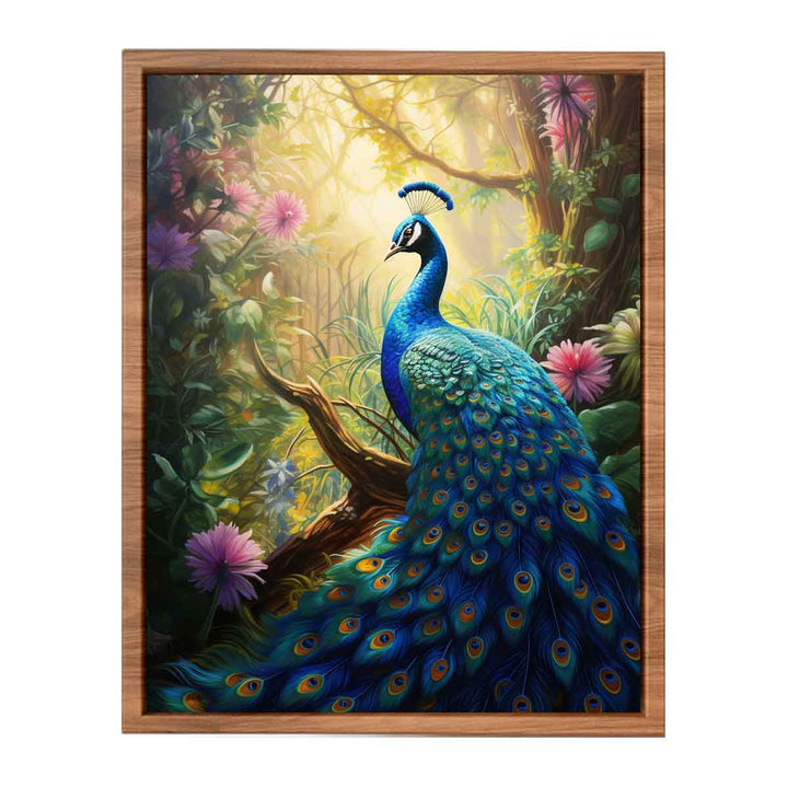 Beautiful Peacock Painting  