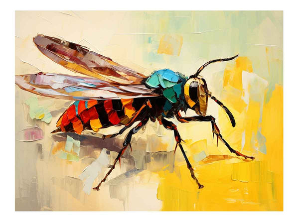 Insect Modern Art Painting