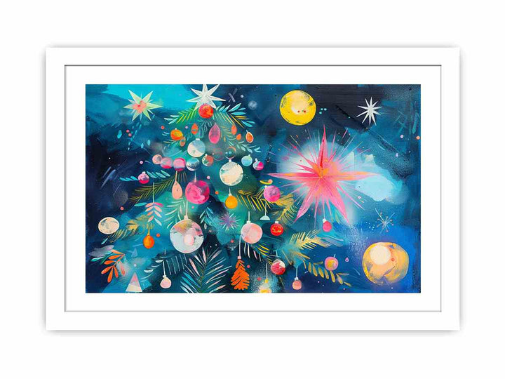 Christmas Decor Streched canvas