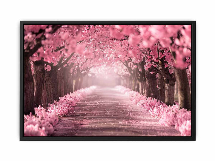 Cherry Blossom Path  Painting