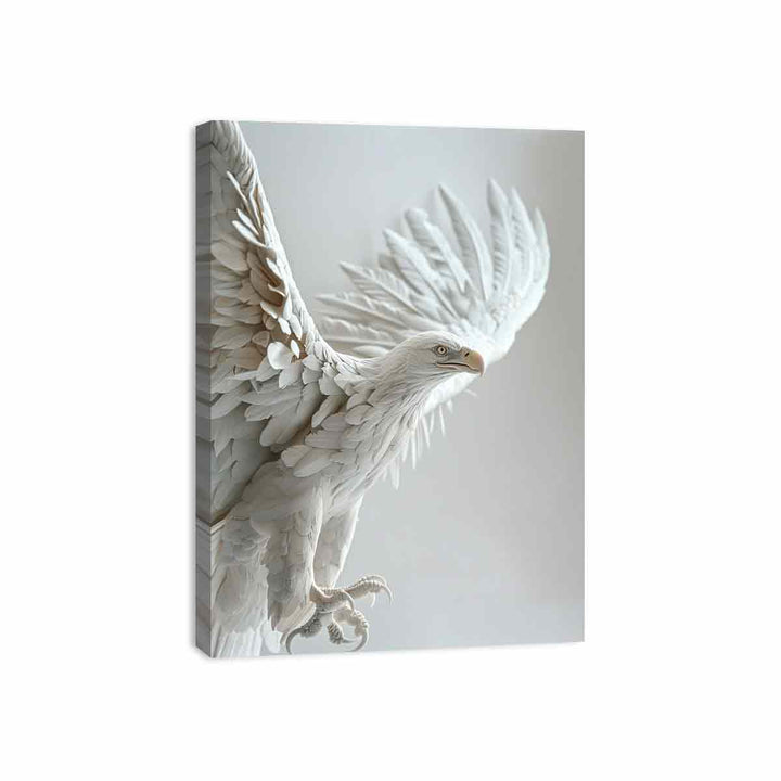 3D Eagle  Canvas Print