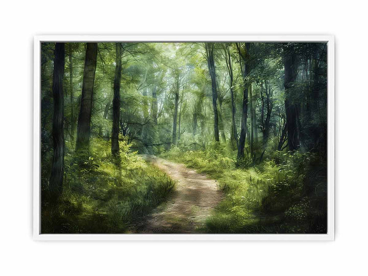 To Forests Framed Print