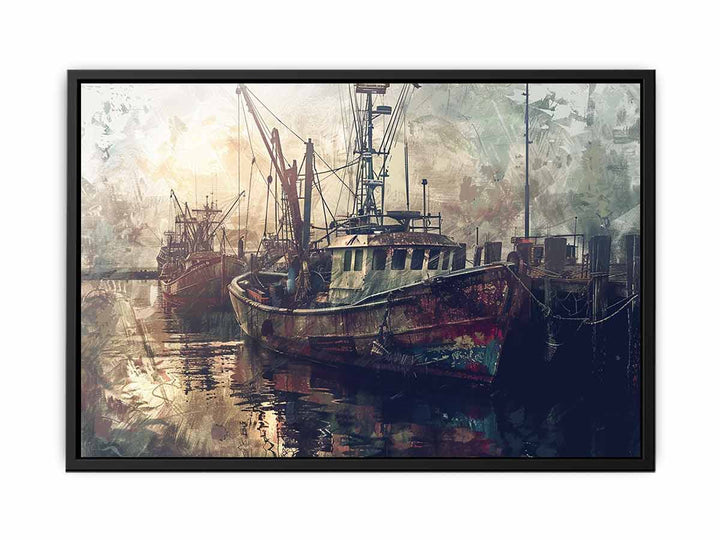 Fishing Boat  Painting