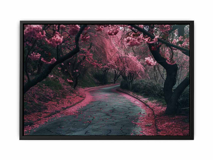 Cherry Blossom Path  Painting