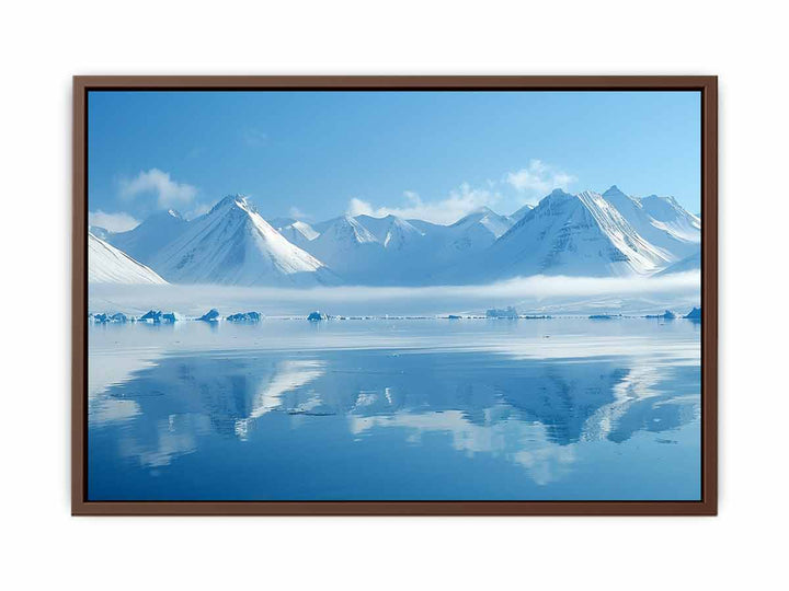 Svalbard Mountain  Poster