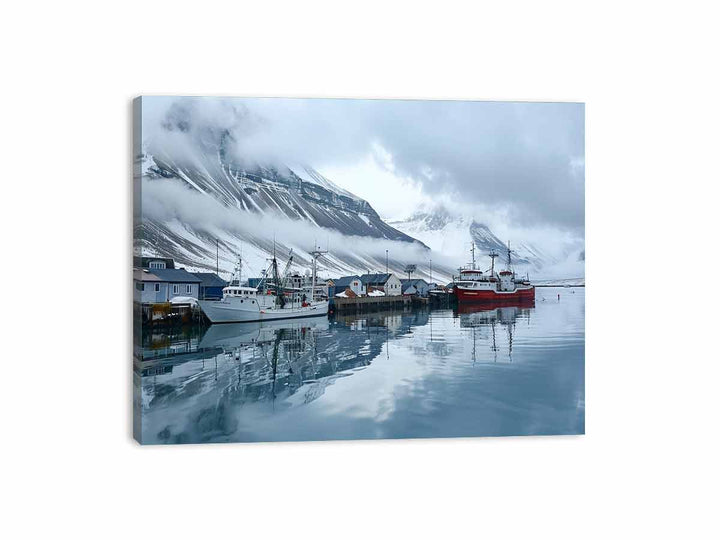 Svalbard Norway  Canvas Print