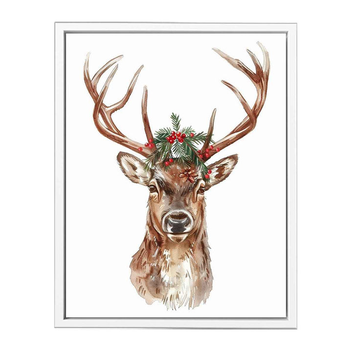 Christmas Reindeer Framed Print