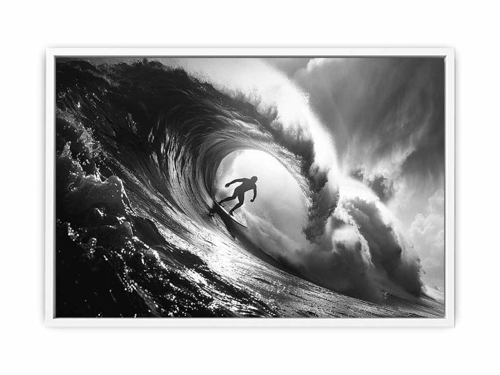 Surfer Framed Print
