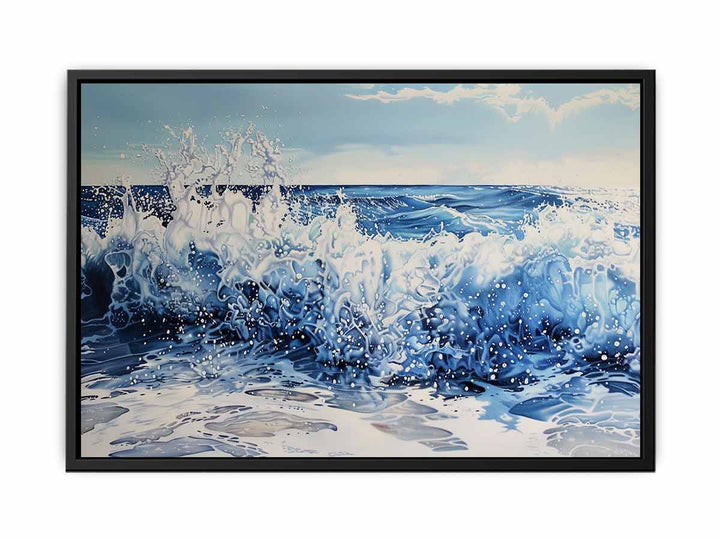 Splashing Waves  Painting