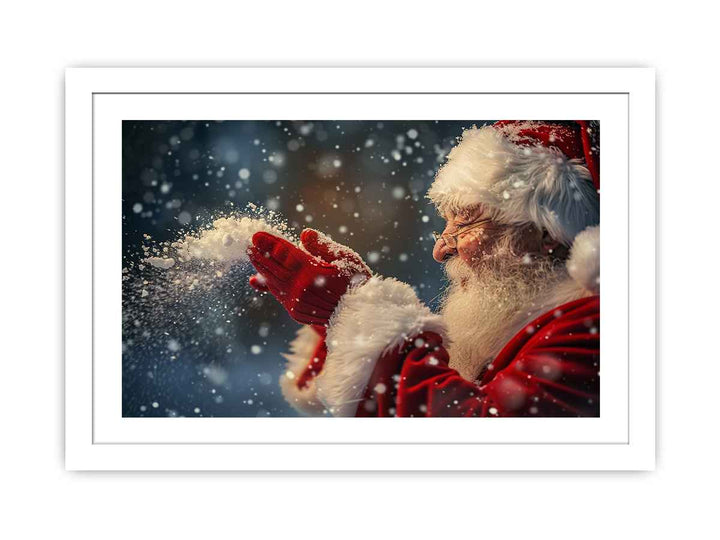 Father Santa Streched canvas