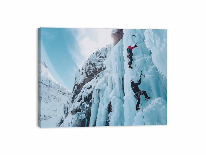 Ice  Canvas Print