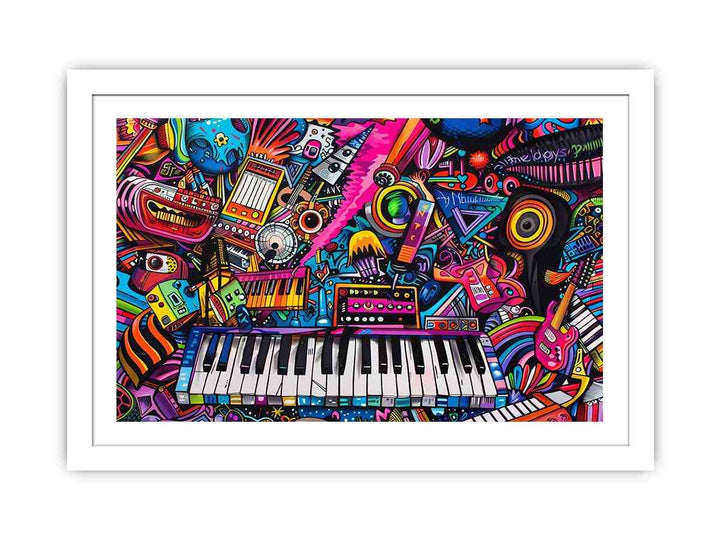 Music of Life Streched canvas