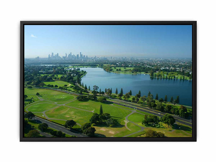 Albert Park Cityscape  Painting