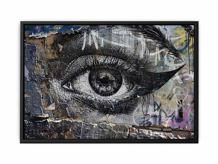 Eye Graffiti  Painting
