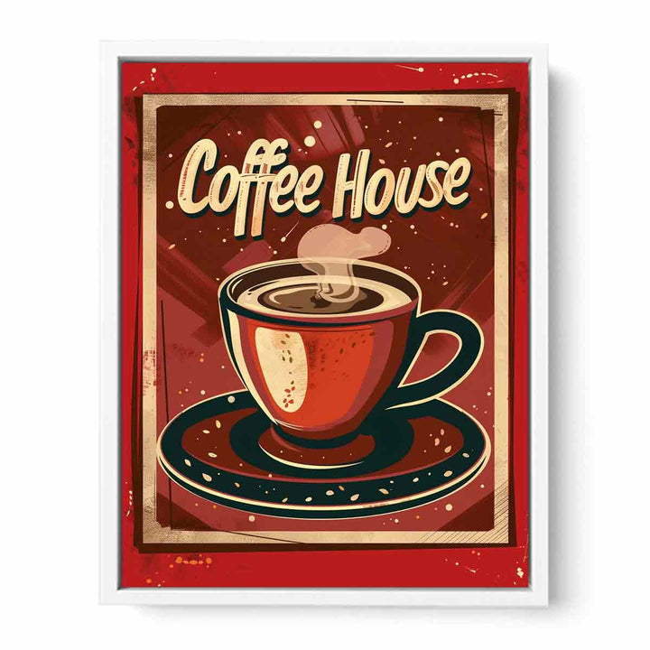 Coffee Poster Framed Print