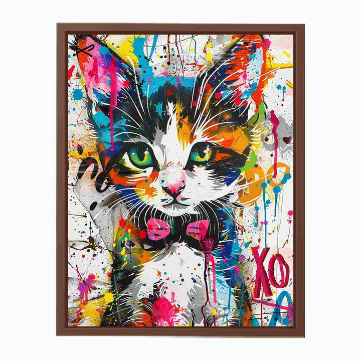 XOXO Cat  Poster