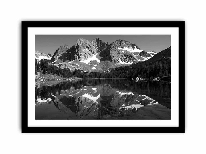 Hallett Peak Reflections  Art Print