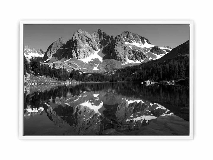 Hallett Peak Reflections Framed Print