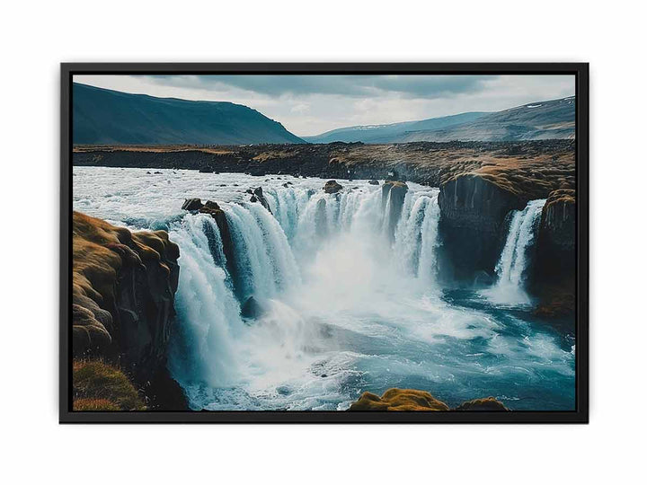 Godafoss Waterfall  Painting