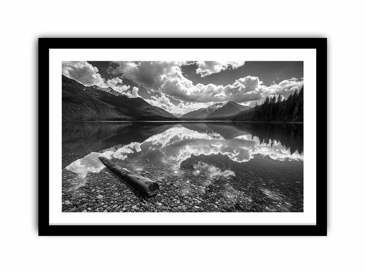 Lake Chiaroscuro  Art Print