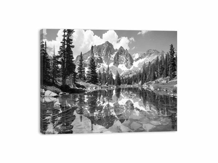 Hallett Peak Reflections Canvas Print