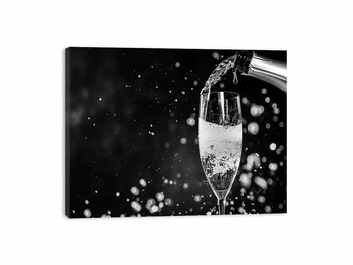 Pouring Champagne Canvas Print