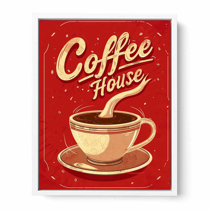 Coffee House Framed Print