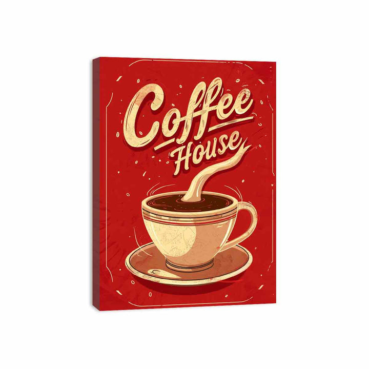 Coffee House Canvas Print