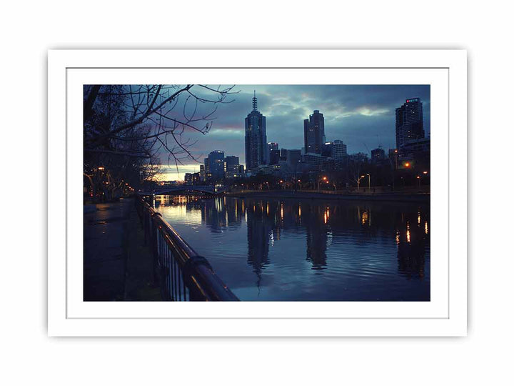 Yarra River Streched canvas