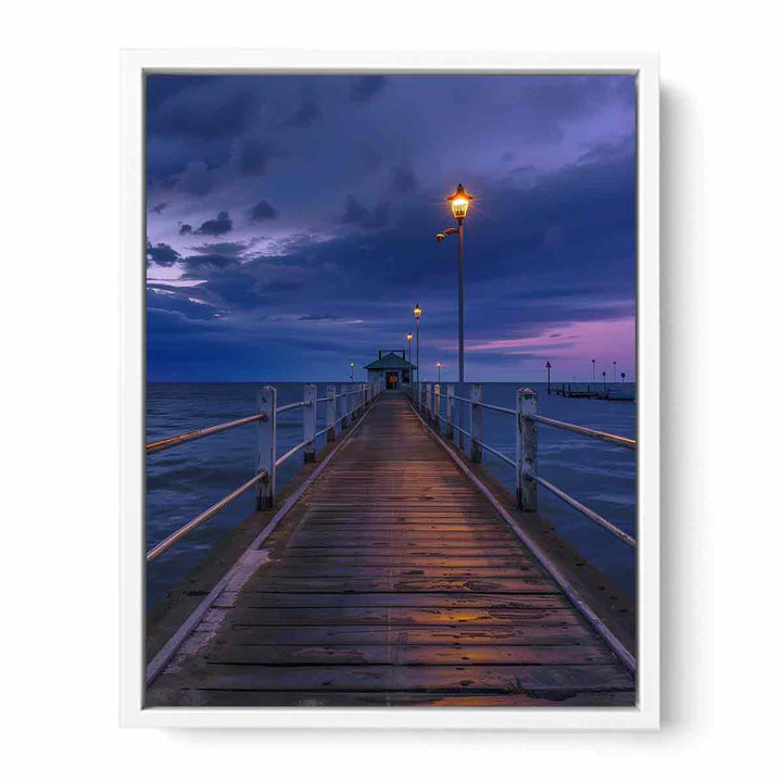 St Kilda Pier Melbourne Framed Print