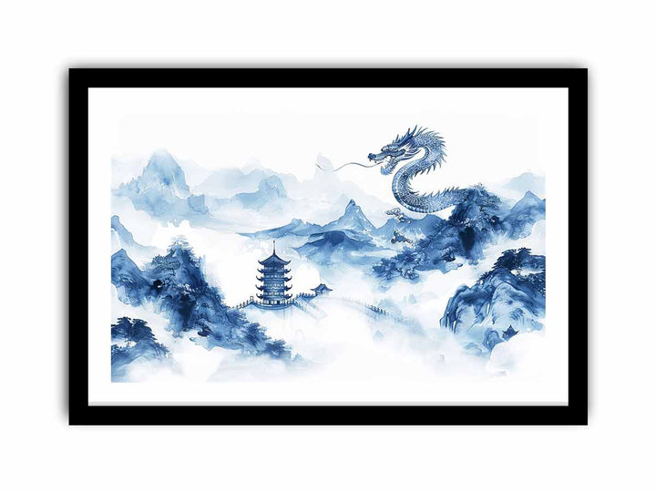 Pagoda  Art Print