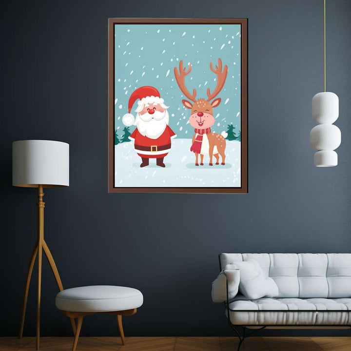 Santa & Reindeer 