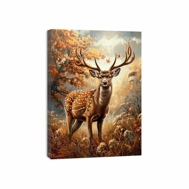 Deer Canvas Print