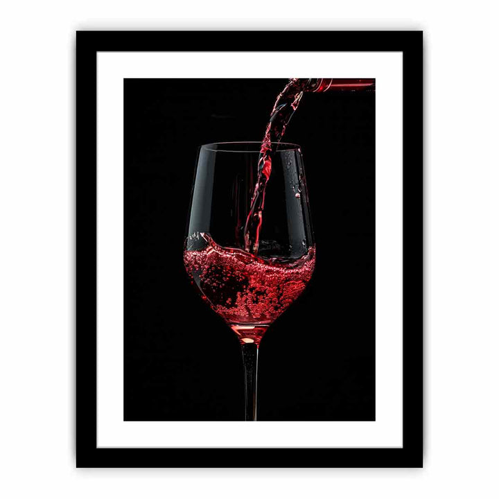 Wine Galss  Art Print