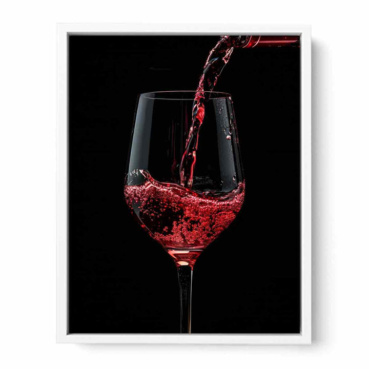 Wine Galss Framed Print