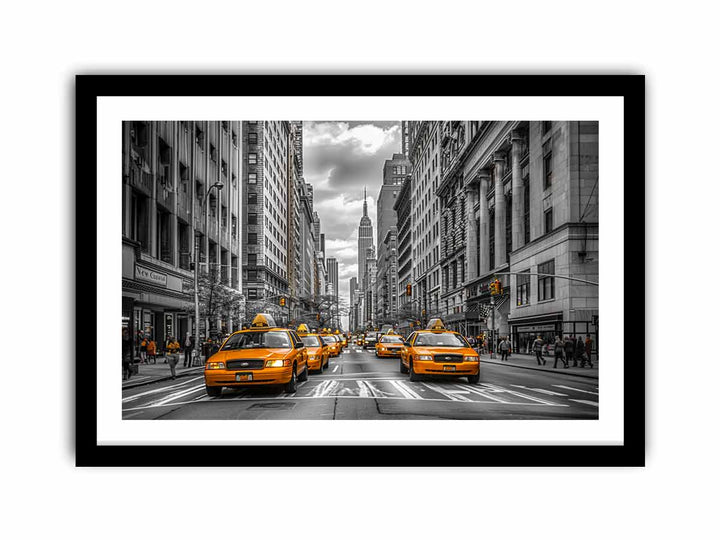 New York Street  Art Print