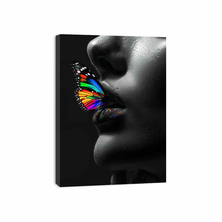 Lips Canvas Print