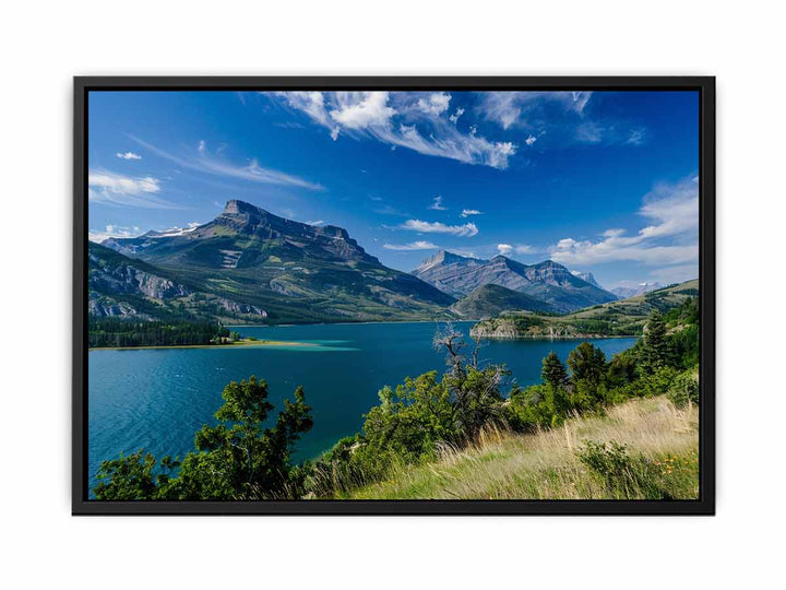 Waterton Lake Alberta  Painting